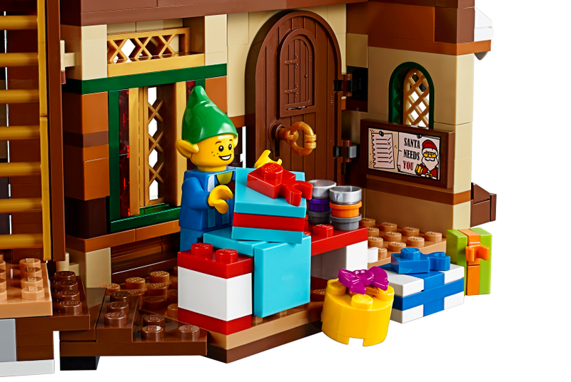 Illustration for article titled Christmas Comes Early To LEGO Land With Santa's Workshop